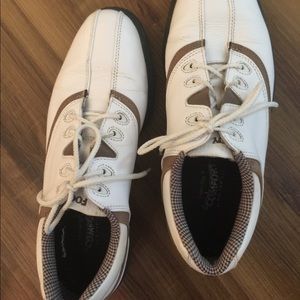 Ladies FootJoy Leather Golf Shoes Size 7